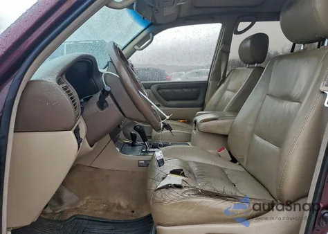 1999 Toyota Land Cruiser из США, поврежденный, VIN JT3HT05J6X0030355